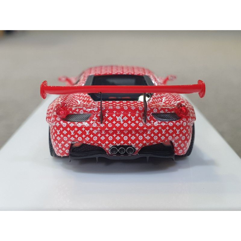 Xe Mô Hình Ferrari 458 Superme 1:64 Scale Mini ( Đỏ Superme)