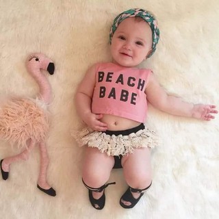 Croptop Beach Babe