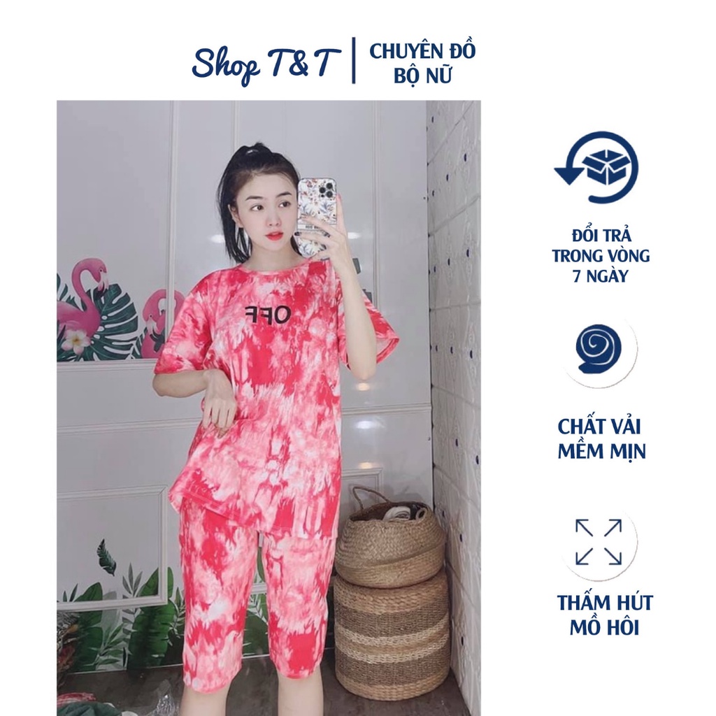 Set Bộ Quần Áo Ngố In Loang Hot Trend Size 40~70kg