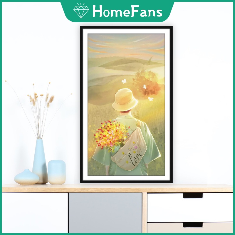 Bộ Tranh Đính Đá 5D Tự Làm Hình Hoàng Hôn Trên Hoàng Hôn 30x50cm Trang Trí Nhà Cửa/Phòng Ngủ Cho Người Lớn