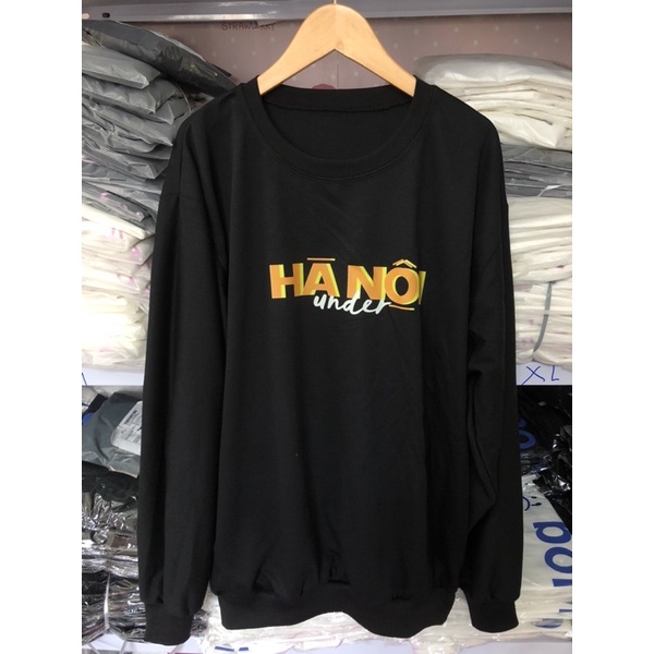 Áo Nỉ Bo sweaeter Cổ Tròn HaNoi #36 form nam nữ unisex oversize cotton hai màu T-Đ dêtk da cá tàu mềm mịn SIÊU RẺ