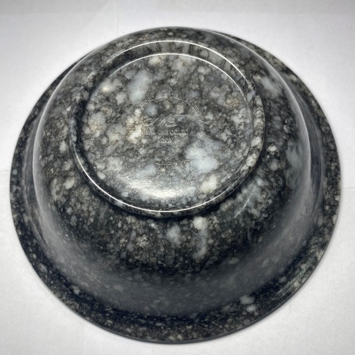 Bộ 5 Chén bát ăn Cơm Nhựa MELAMINE-Vân Đá Đen Việt Nam Cao Cấp