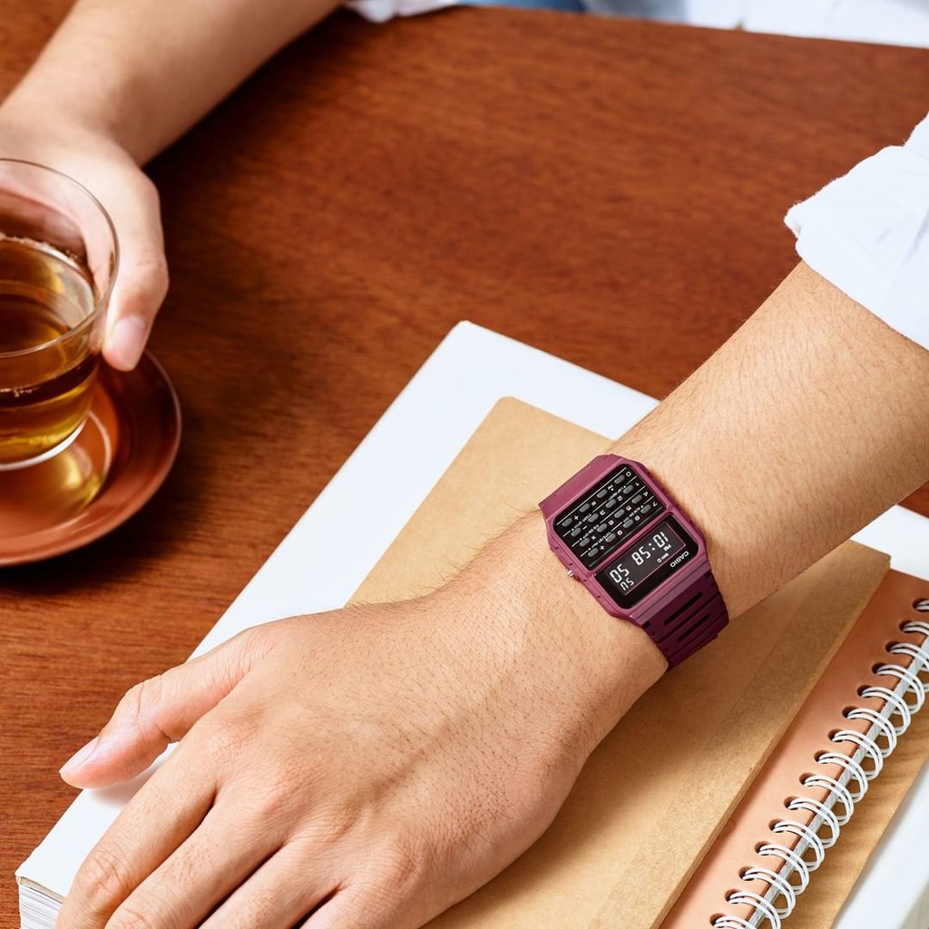 Đồng hồ Nam dây nhựa Casio CA-53 chính hãng bảo hành 1 năm Pin trọn đời