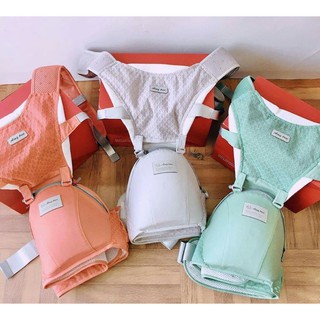 Địu ngồi SKIDS Aingtree 3D siêu nhẹ, ghế silicon chống trượt, có chỗ đựng đồ dưới ghế địu