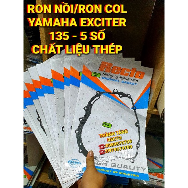 RON NỒI(RON CÔN/COL) EXCITER 135 5 Số đời 2011 MALAYSIA CHẤT LIỆU THIẾC TÁI SỬ DỤNG ĐƯỢC NHIỀU LẦN