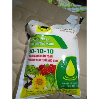 Sản phẩm phân bón NPK 30-10-10 ĐẦU TRÂU hoặc HAK
