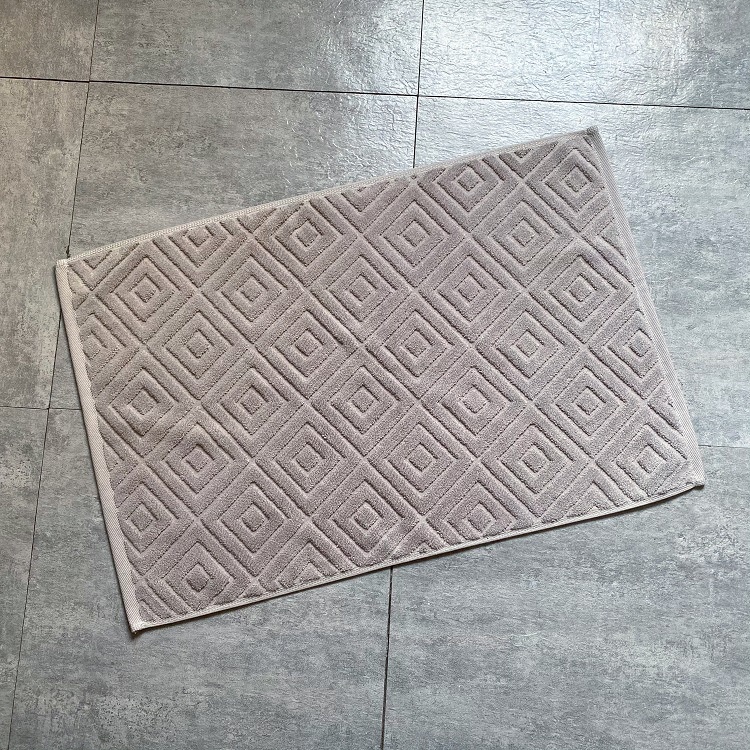 Khăn Lau Sàn Khách Sạn Ngôi Sao / Câu Lạc Bộ SPA / Khăn Trải Sàn Bằng Sợi Bông Jacquard Dày / Thấm Hút Tốt / Khăn Lau Chân