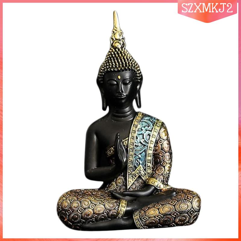 Mô Hình Tượng Phật Bằng Nhựa Resin Trang Trí Nhà Cửa / Văn Phòng 2