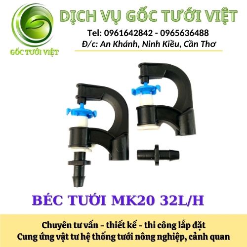 Béc tưới phun mưa MK20 - béc tưới gốc (10 cái)