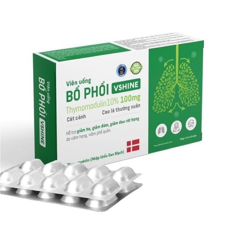 Bổ phổi vshine hộp 30 viên