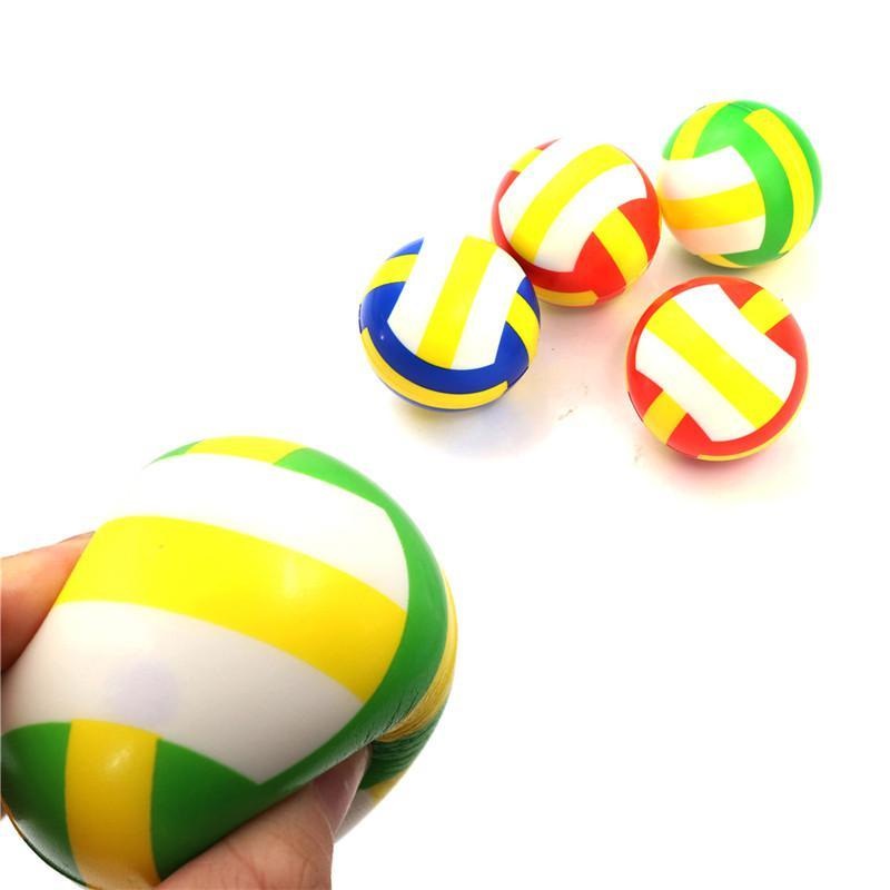 1 quả bóng chuyền mini đồ chơi giảm căng thẳng cho bé bóp tay rèn luyện cơ tay