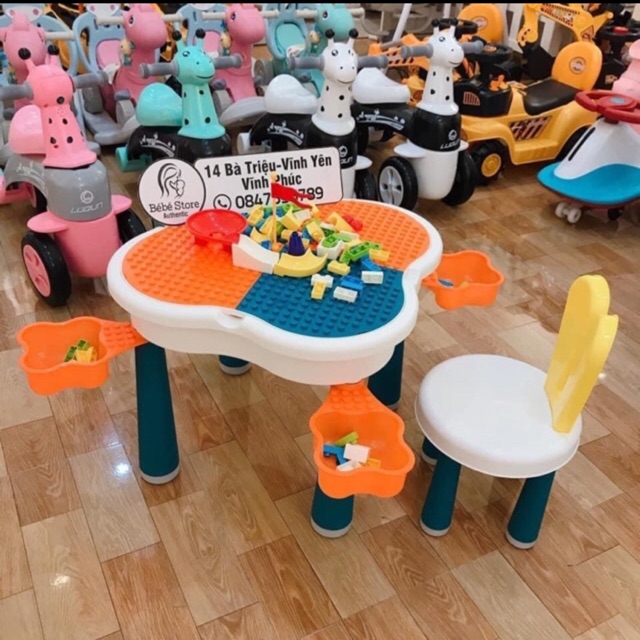bộ bàn lego cho bé