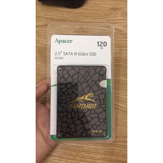 Ổ cứng SSD Apacer AS340 120GB SATA3 2.5 inch (Đọc 550Mb/s - Ghi 500Mb/s) - (Hàng Chính Hãng)