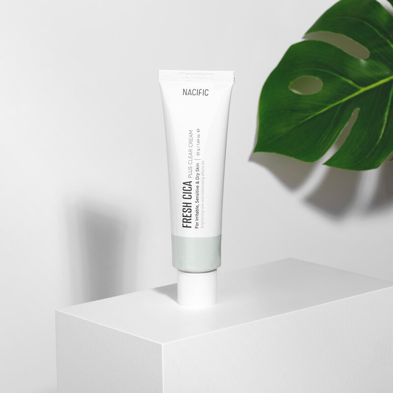 Kem Dưỡng Nacific Fresh Cica Plus Clear Cream Làm Sáng Da Dành Cho Da Mụn 50ml