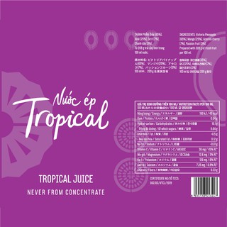 Nước ép tropical Le Fruit 1L