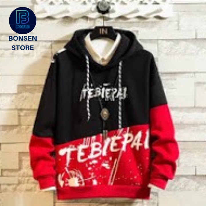 [ Mã THOISEN10 giảm 10K đơn từ 99k ] ÁO HOODIE NÓN UNISEX NAM NỮ VẢY SƠN TEBIEPAL AK012 - Bonsen Store | BigBuy360 - bigbuy360.vn