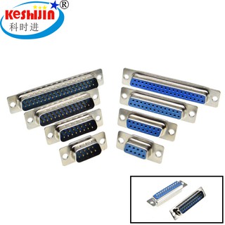 Đầu Nối Chuyển Đổi Rs232 Db9 Db15 Db25 Db37 Lỗ Cái / Male Sang Male Mosded Rs232 Db D-sub Adapter 9 / 15 / 25 / 37 Pin