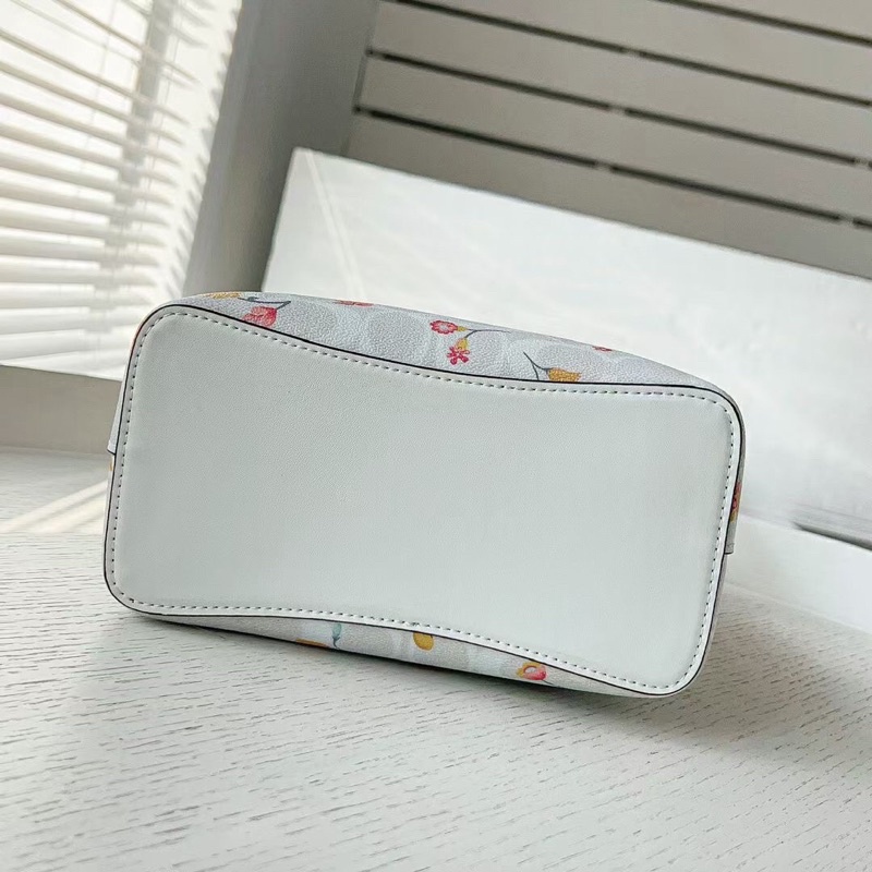 Túi xách Nữ COAC*H Bucket thanh lịch trẻ trung hai màu