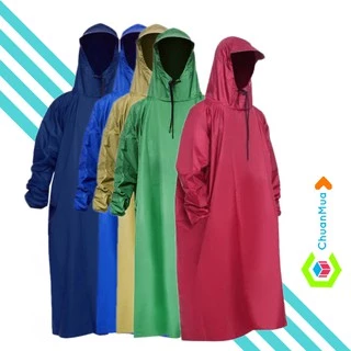 Loại tốt Áo mưa BÍT - Áo mưa kín vải dù siêu bền (Hàng cao cấp xưởng Việt Nam)