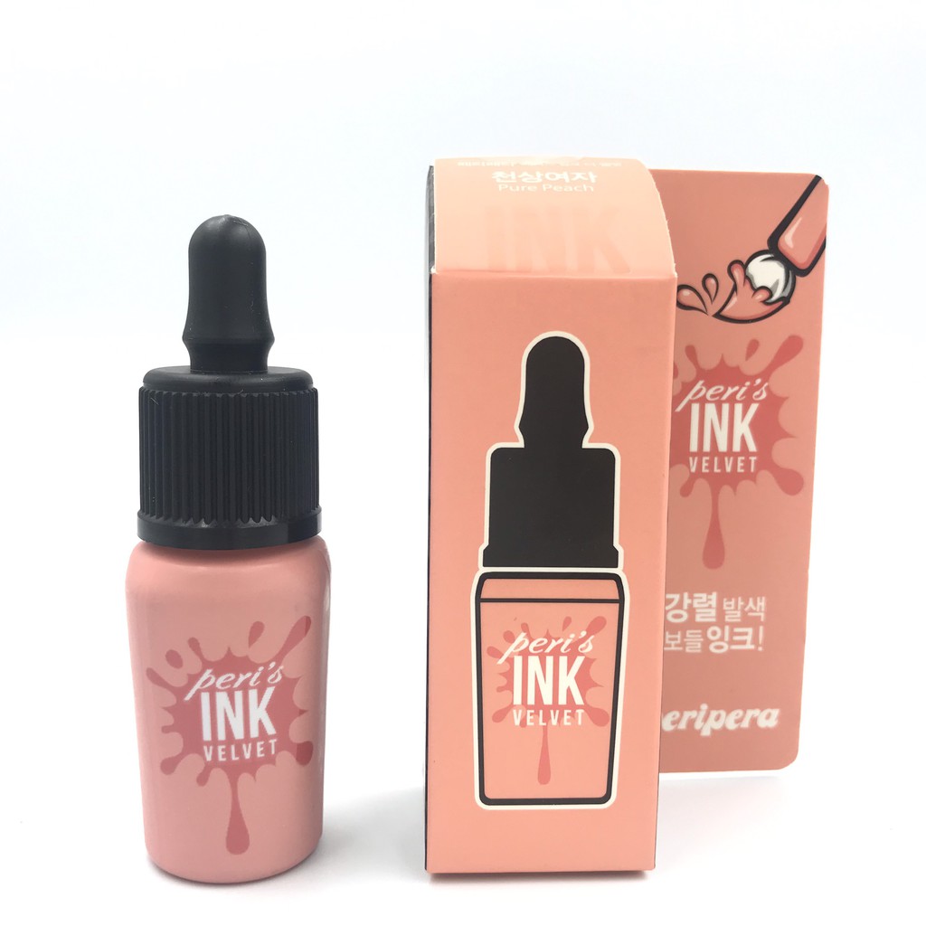 Son kem hàn quốc Ink Chính Hãng Đủ Màu Peripera Peri’s Ink Velvet Collection Korean | BigBuy360 - bigbuy360.vn