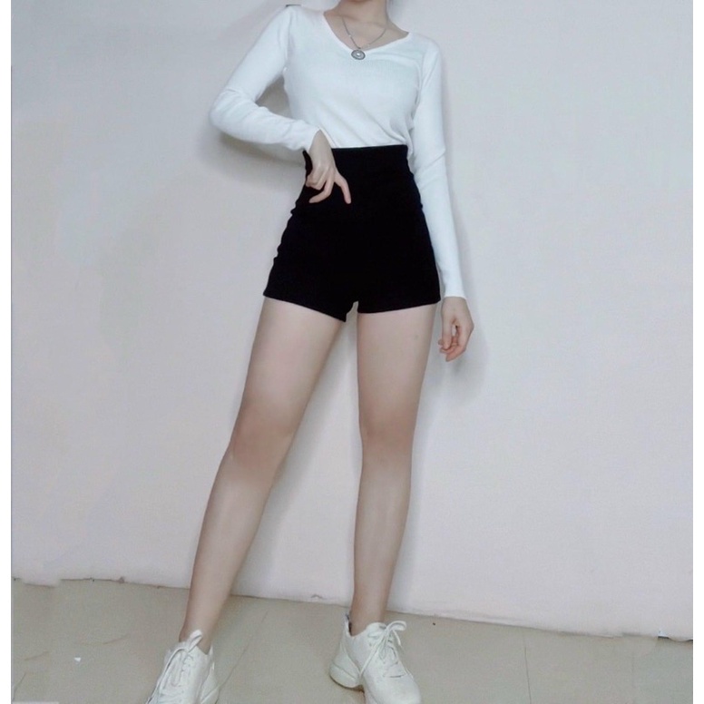 QUẦN SHORT DANCE ÔM DÁNG LƯNG CAO CHẤT UMI ĐEN SIÊU ĐẸP QUẦN ĐÙI NỮ CẠP CAO MẶC NHÀ THỂ THAO GYM KHÓA SAU TÔN HACK DÁNG | BigBuy360 - bigbuy360.vn