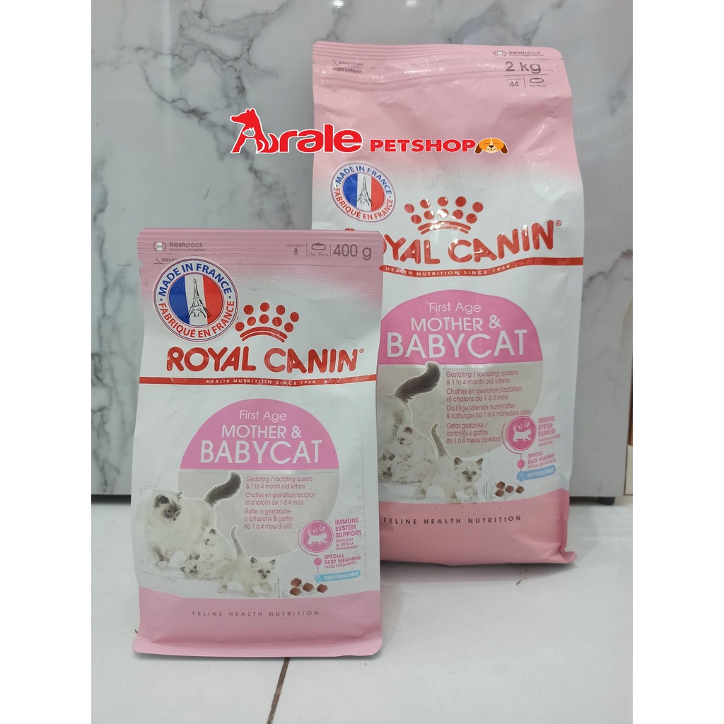 Thức Ăn Hạt Cho Mèo Royal Canin Mother and Baby Cat 400G &amp; 2KG