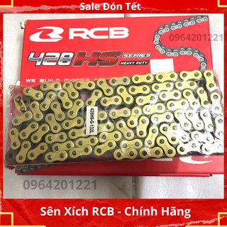[Chính hãng giảm 30%] Sên Xích RCB màu Vàng 10li 132 mắt