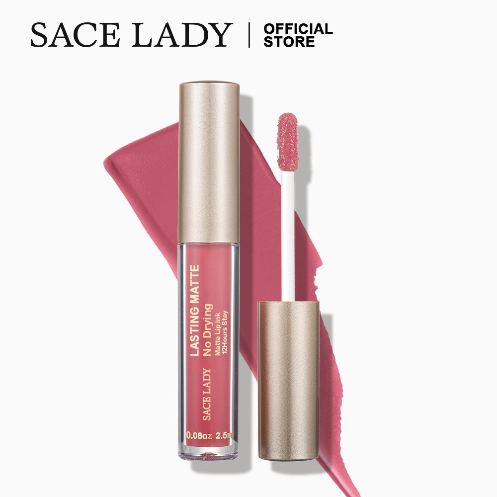 [Mã FMCGMALL - 8% đơn 250K] Son Kem Lì SACE LADY 12 Màu Tùy Chọn Quyến Rũ 2.5ml