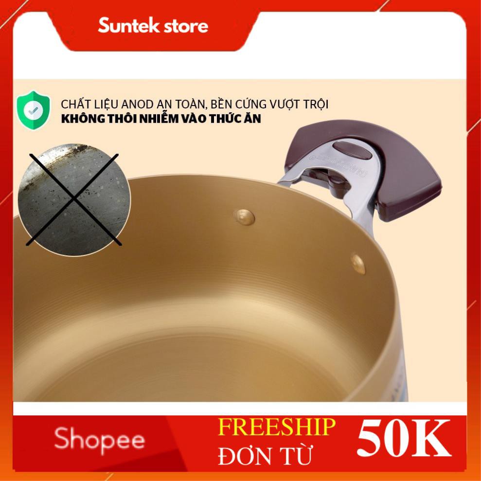 Bộ 3 nồi Anod Sunhouse SH6634