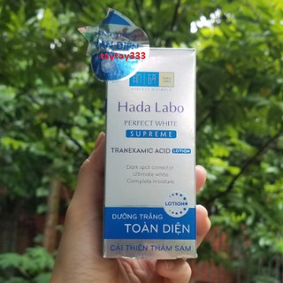 Dung dịch dưỡng trắng toàn diện Hada Labo Perfect White Supreme Lotion 100ml