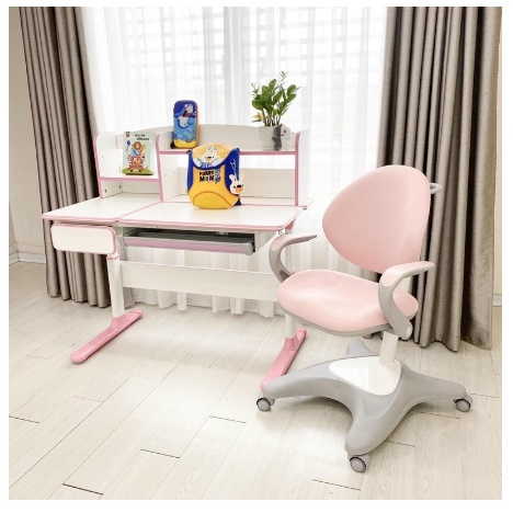 Bàn ghế học sinh, Bộ Bàn Ghế Chống Gù thông minh Luxury cho bé Cao Cấp