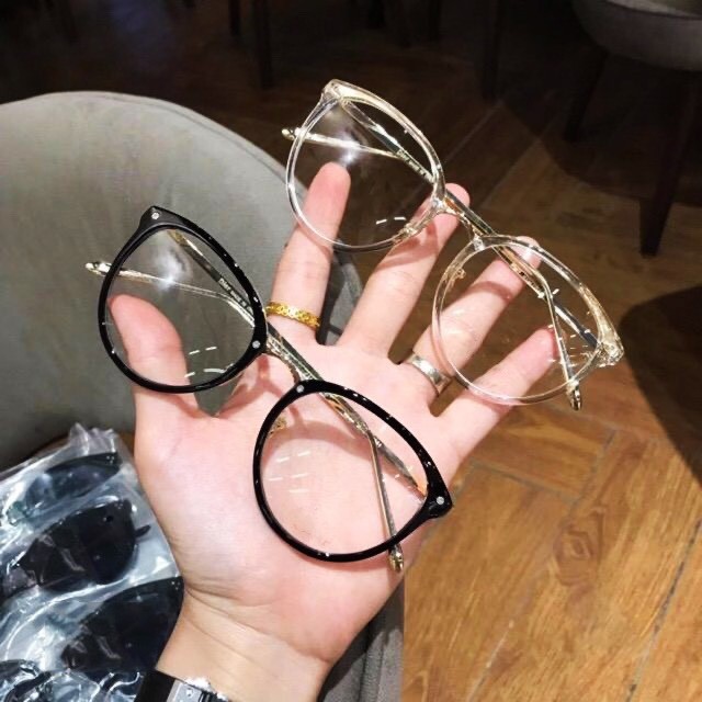 [Mã FASHION10 giảm 10K] Mắt Kính Tròn Gọng Kim Loại Hot Girl Phong Cách Retro siêu dễ thương | BigBuy360 - bigbuy360.vn