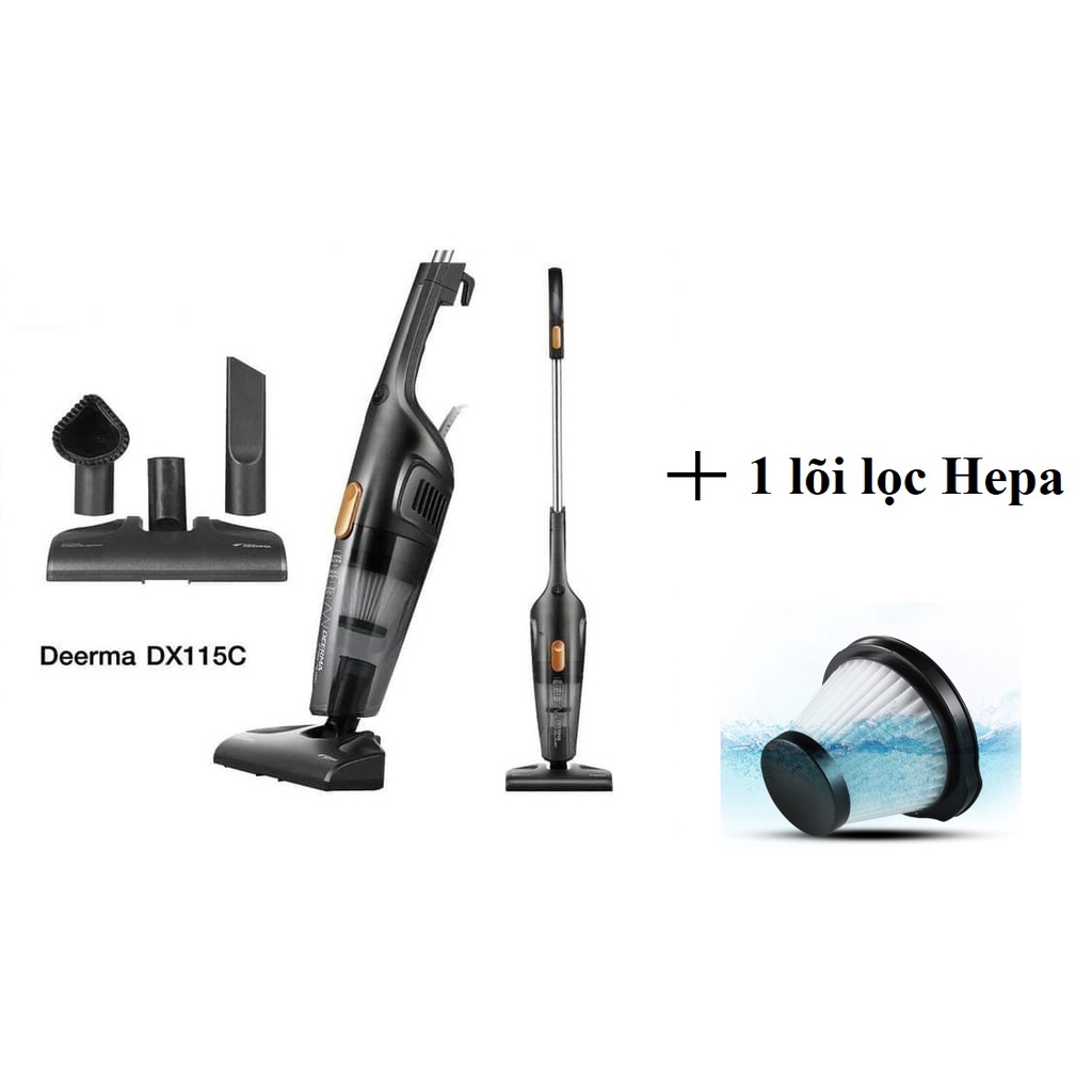 Cây hút bụi mini cầm tay Deerma DEM-DX115C