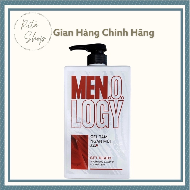 Gel tắm ngăn mùi 24h MEN.O.LOGY 630ml