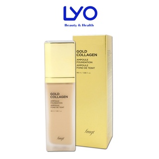 Kem nền bổ sung Collagen và Vàng The Face Shop Gold Collagen Ampoule Foundation 40ml..