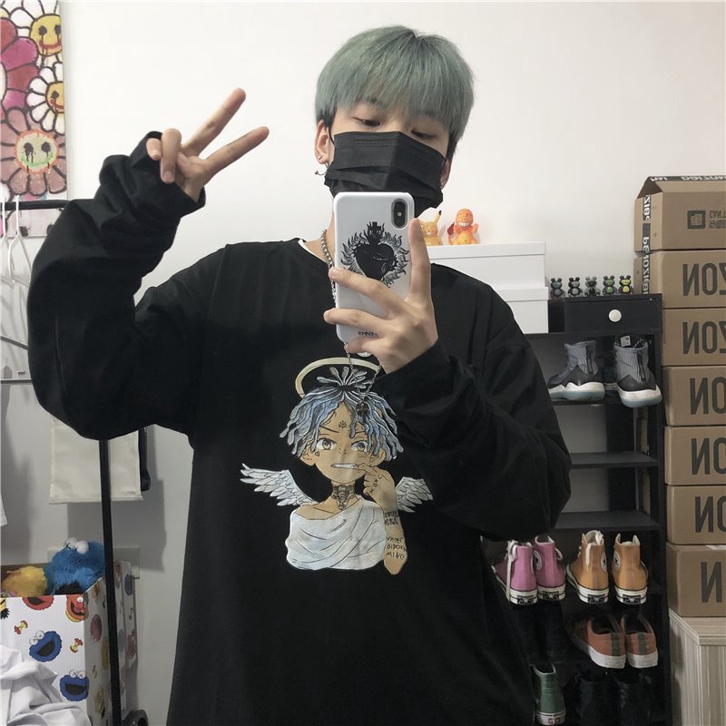 áo thun nam dài tay cổ tròn thời trang anh quốc | BigBuy360 - bigbuy360.vn