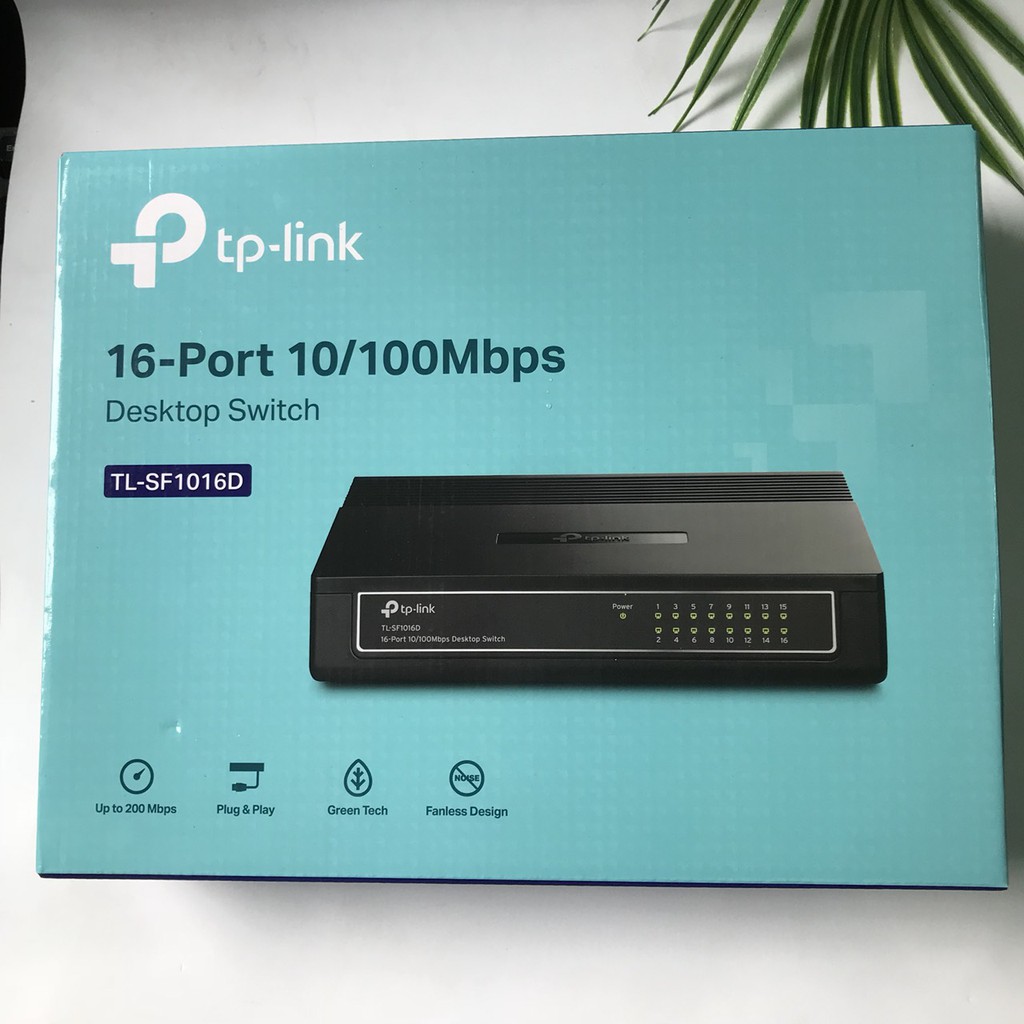 Switch Chia Mạng 16 Cổng TPLINK TL-SF1016D , Hàng Chính Hãng, Bảo Hành 2 năm
