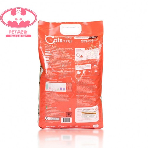 Thức ăn hạt Catsrang chất lượng số 1 Hàn Quốc túi 5kg dạng bao tiết kiệm - PETMEO