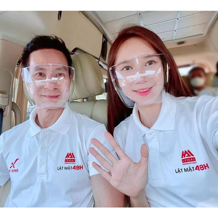 Mặt Nạ Bảo Hộ, Tầm Che Mặt, Kính Chắn Bảo Hộ Khẩu Trang Phòng Chống Dịch Face Shield, Chống Giọt Bắn Full Face