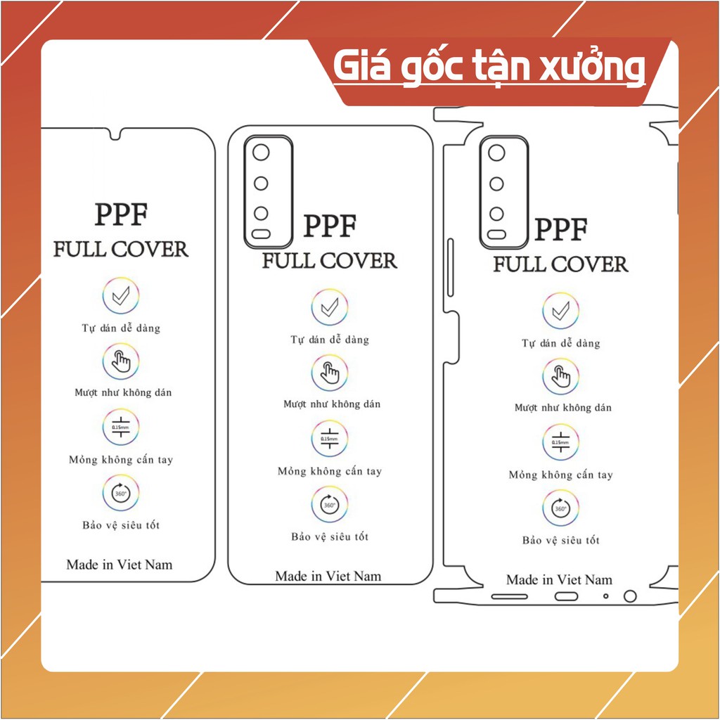 Dán dẻo PPF Vivo Y20
