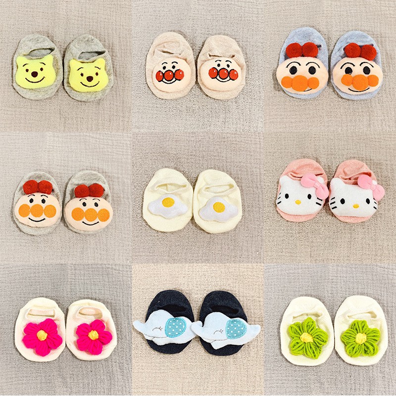 Giày vải, vớ sơ sinh cho bé trai bé gái cute siêu mềm êm chân thời trang trẻ em