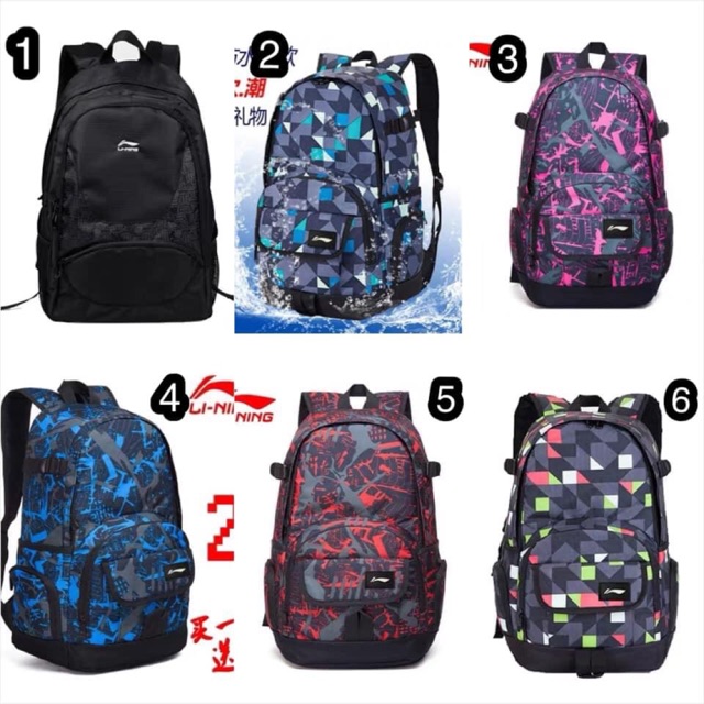 Sẵn Balo Li.ning auth Sale. Có ảnh thật Quà Tặng như ảnh