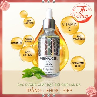 Serum Tinh Chất Derma Cell Giúp Da Trắng Sáng, Căng Bóng, Láng Mịn 50ml
