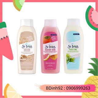 [Hàng chính hãng] Sữa tắm tẩy tế bào chết St.Ives