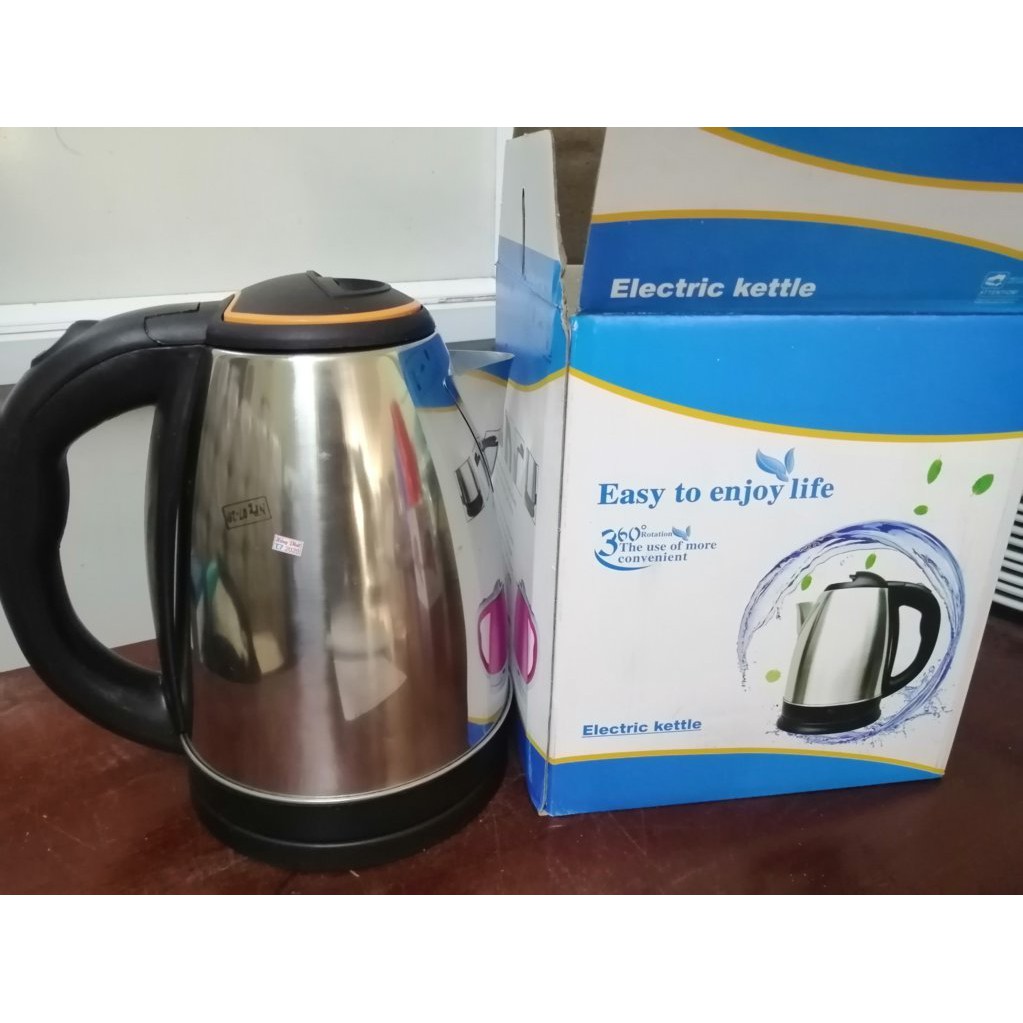 (Giá hủy diệt) Ấm Siêu Tốc Inox loại lớn 1L8- Ấm Siêu Tốc 1.8L Electric Kettle