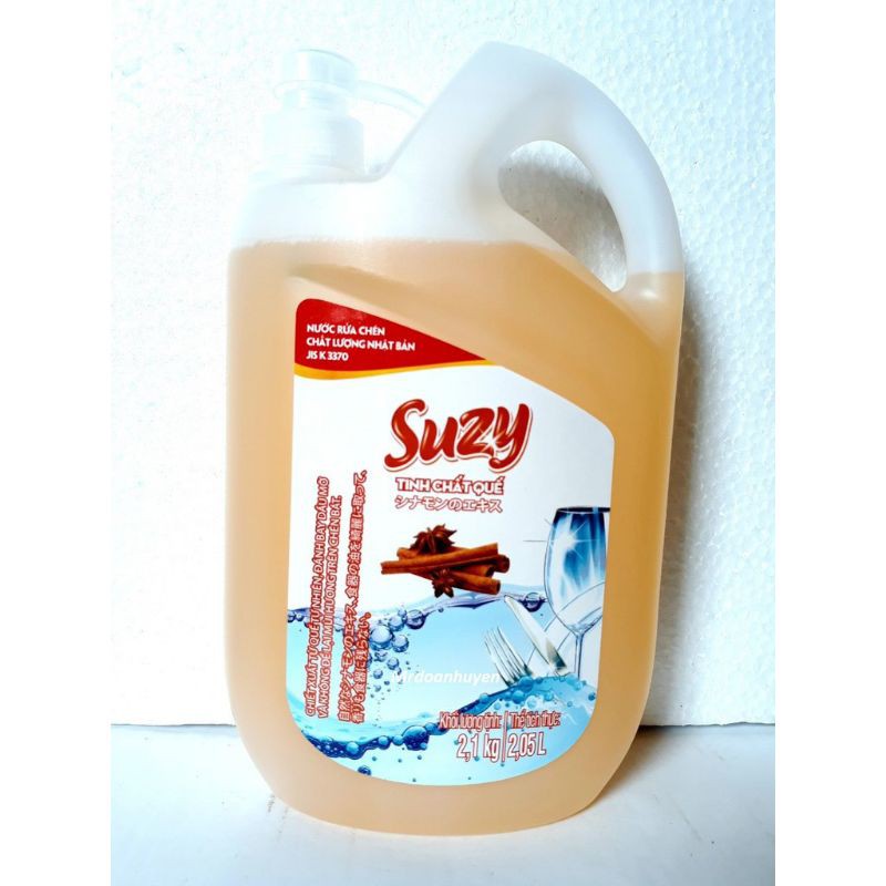 Nước rửa chén bát Suzy Nhật Bản 2,1kg - thành phần Hữu Cơ CHẤT LƯỢNG NHẬT BẢN