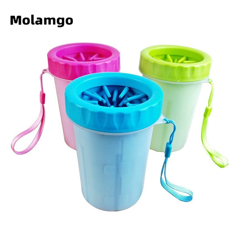 MOLAMGO  Cốc Đựng Nước Làm Sạch Chân Cho Thú Cưng