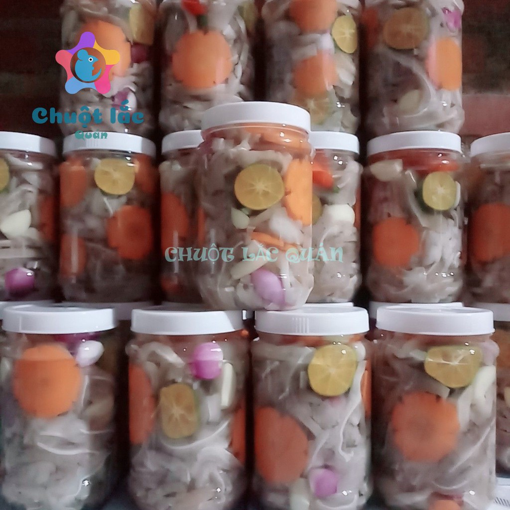 Tai heo ngâm chua ngọt hủ 500gr