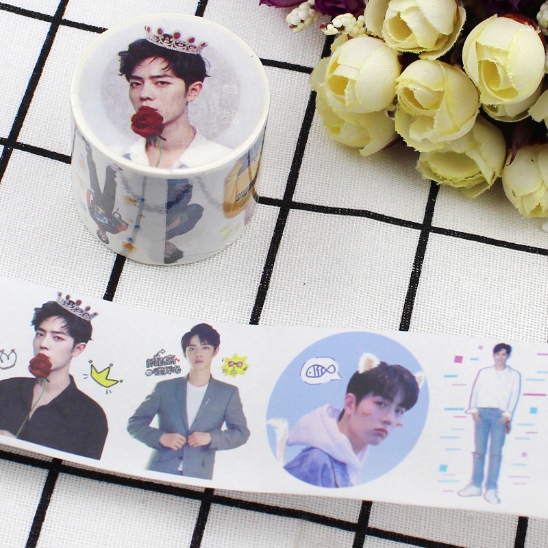 Băng dính washi tape Bác Quân Nhất Tiêu Tiêu Chiến Vương Nhất Bác