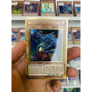 Thẻ Bài Lẻ YugiOh! Mã MGED-EN015 - Souleating Oviraptor - Premium Gold Rare - 1st Edition